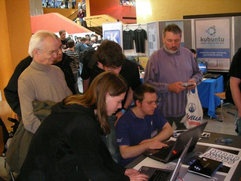 Making USB Sticks with LXDE at the Chemnitzer Linuxtage 2009